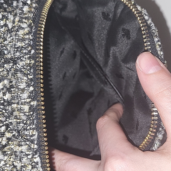 EUC Kate Spade mini natalia backpack in .tweed. tinsely sparkly..leather.. - Picture 10 of 11